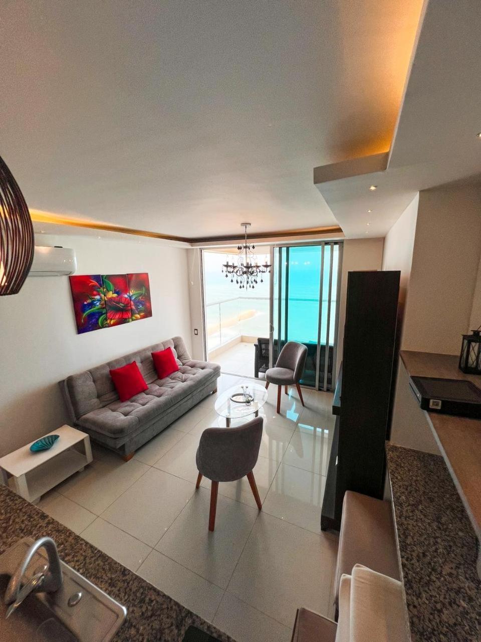 Appartement Bocagrande Beach Apartamento à Cartagène Extérieur photo