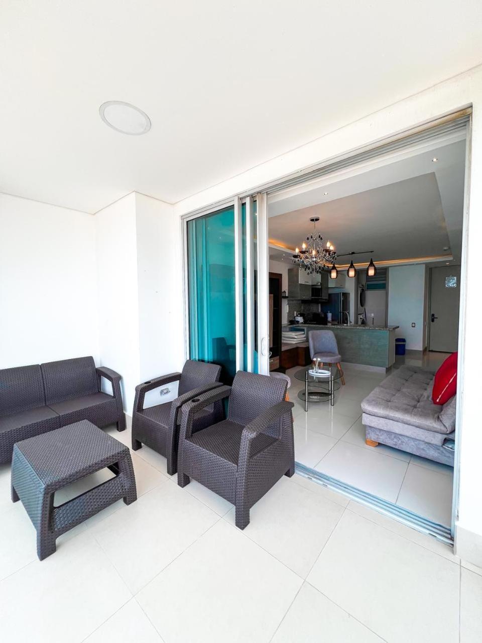 Appartement Bocagrande Beach Apartamento à Cartagène Extérieur photo